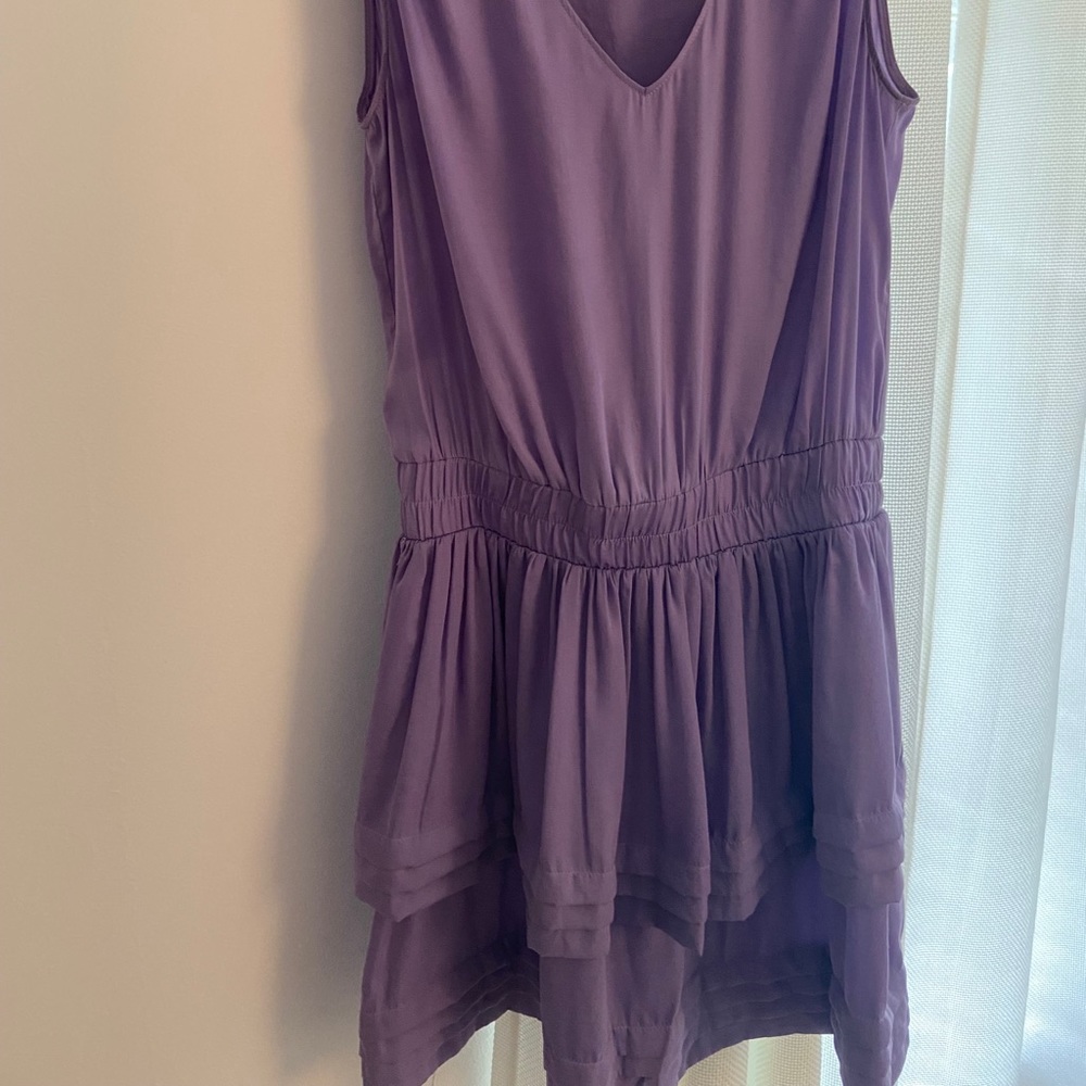 Purple ruffle Do+Be dress